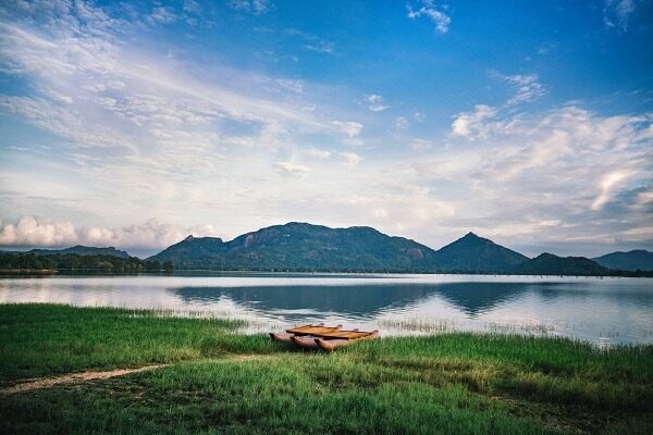 Kandalama Lake in Amaya Lake, Sri Lanka